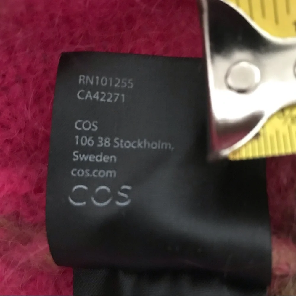 NWOT COS  Knitted   Mohair Wool Sweater SZ XS - Picture 11 of 13